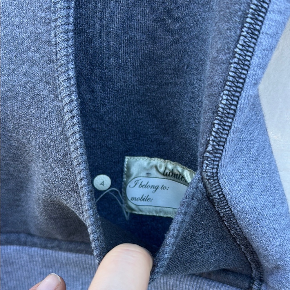 Lululemon Gray Scuba Hoodie - Picture 5 of 6